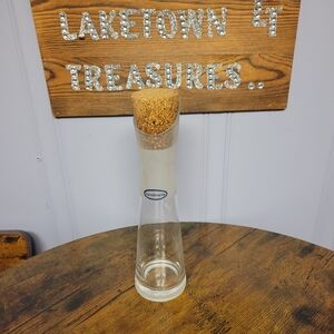 Bodum Clear Glass Carafe with Natural Cork Top